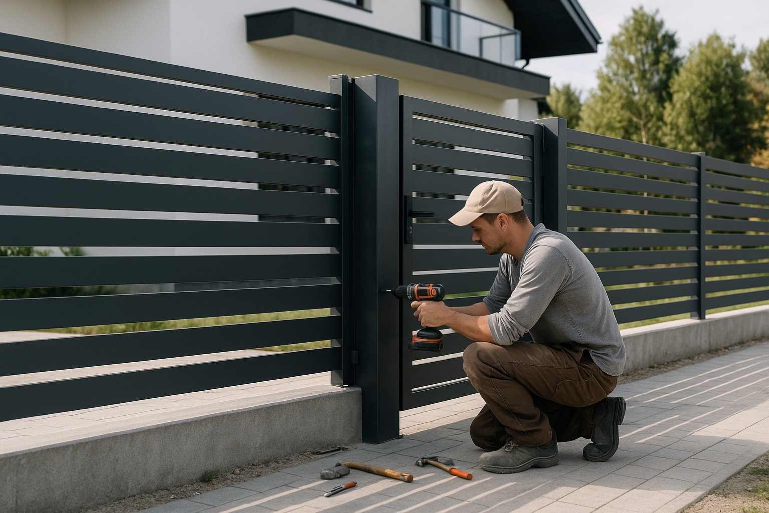 Cổng và hàng rào